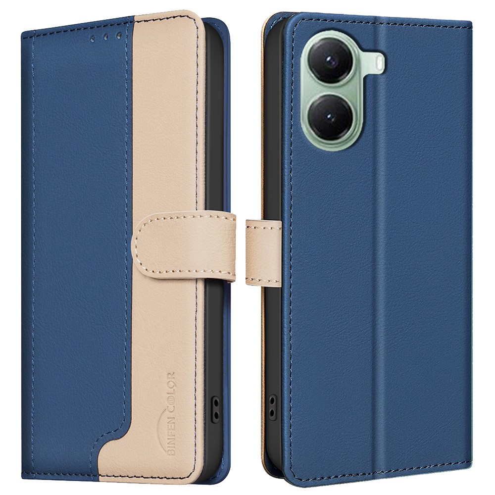 Θήκη Xiaomi Poco X7 Pro 5G BINFEN COLOR Leather Wallet Double Stitching Lines series 13 με βάση στήριξης Θήκη Xiaomi Poco X7 Pro 5G BINFEN COLOR Leather Wallet Double Stitching Lines series 13 με βάση στήριξης