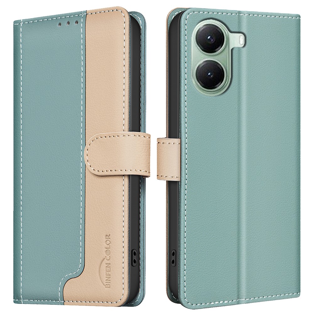 Θήκη Xiaomi Poco X7 Pro 5G BINFEN COLOR Leather Wallet Double Stitching Lines series 13 με βάση στήριξης Θήκη Xiaomi Poco X7 Pro 5G BINFEN COLOR Leather Wallet Double Stitching Lines series 13 με βάση στήριξης