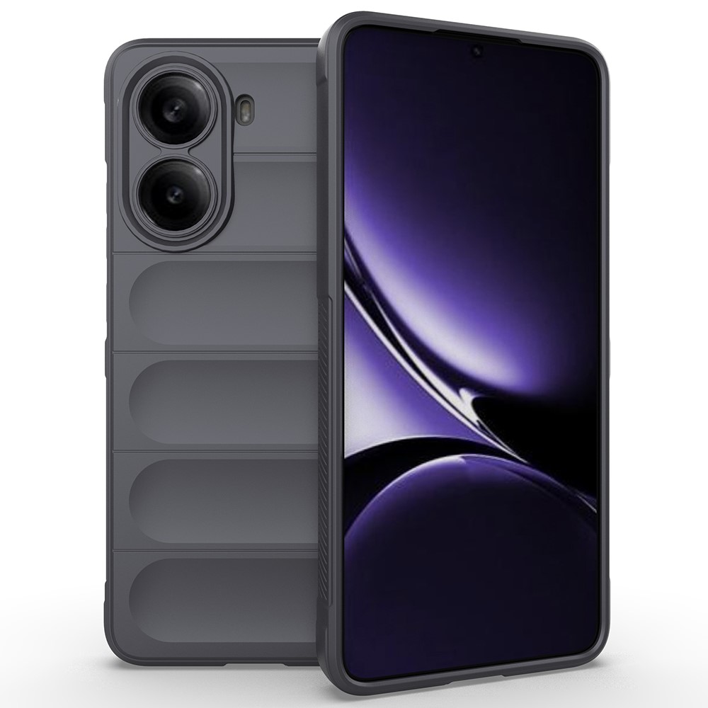 Θήκη Xiaomi Poco X7 Pro 5G Mad Mask Rugged Armor από σκληρό Premium TPU γκρι σκούρο Θήκη Xiaomi Poco X7 Pro 5G Mad Mask Rugged Armor από σκληρό Premium TPU γκρι σκούρο