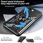 Kickstand και Βάση στήριξης από σκλήρό Premium TPU μαύρο