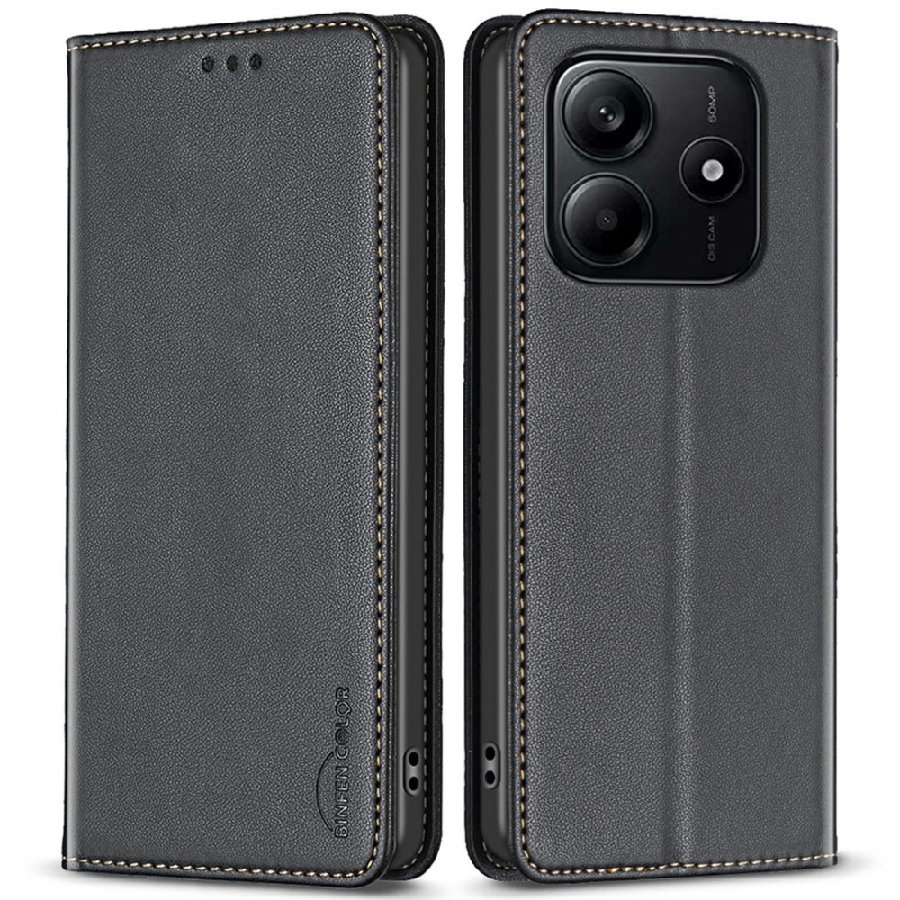 Θήκη Xiaomi Redmi Note 14 4G BINFEN COLOR Leather Wallet series 9 με βάση στήριξης Θήκη Xiaomi Redmi Note 14 4G BINFEN COLOR Leather Wallet series 9 με βάση στήριξης