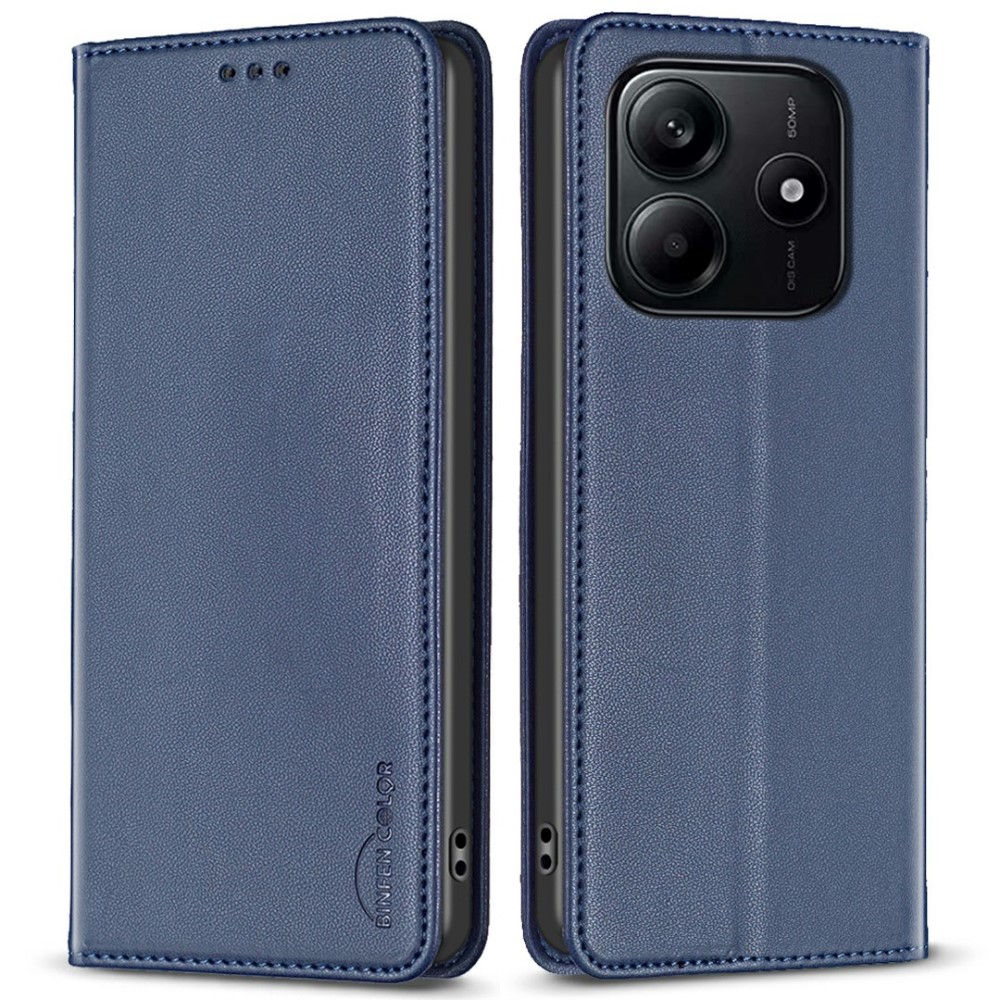 Θήκη Xiaomi Redmi Note 14 4G BINFEN COLOR Leather Wallet series 9 με βάση στήριξης Θήκη Xiaomi Redmi Note 14 4G BINFEN COLOR Leather Wallet series 9 με βάση στήριξης