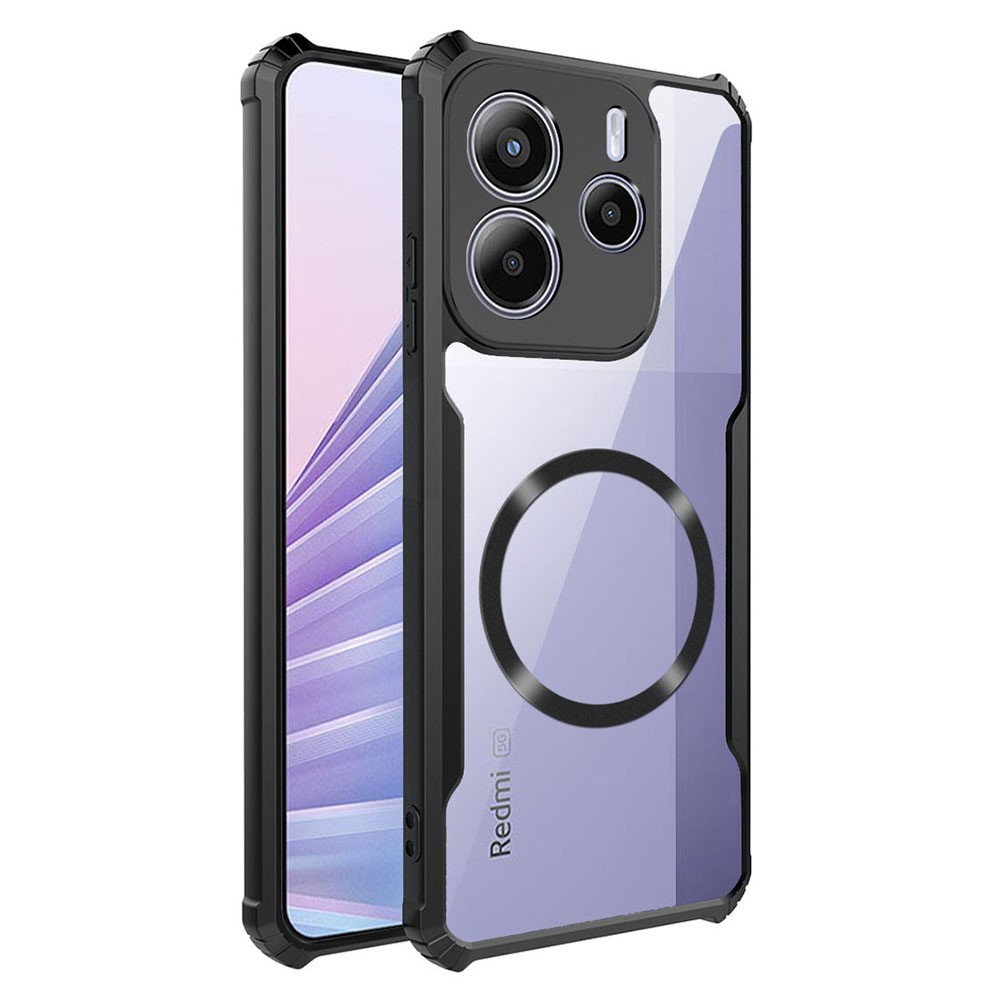 Θήκη Xiaomi Redmi Note 14 4G Mad Mask Hybrid Sockproof Transparent V2 Θήκη Xiaomi Redmi Note 14 4G Mad Mask Hybrid Sockproof Transparent V2