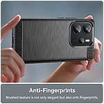 Θήκη Xiaomi Redmi Note 14 4G Mad Mask Brushed TPU Carbon Πλάτη μαύρο - Image 5