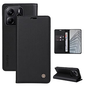 Θήκη Xiaomi Redmi Note 14 4G YIKATU Folio Series με βάση στήριξης