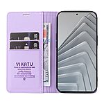 Θήκη Xiaomi Redmi Note 14 4G YIKATU Folio Series με βάση στήριξης, υποδοχή καρτών και μαγνητικό κούμπωμα Flip Wallet από συνθετικό δέρμα και TPU μωβ ανοιχτό - Image 5
