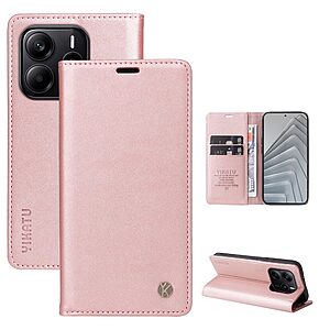 Θήκη Xiaomi Redmi Note 14 4G YIKATU Folio Series με βάση στήριξης