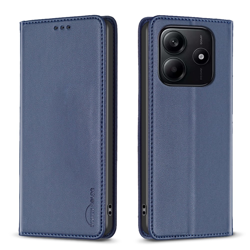 Θήκη Xiaomi Redmi Note 14 5G BINFEN COLOR Leather Wallet series 9 με βάση στήριξης Θήκη Xiaomi Redmi Note 14 5G BINFEN COLOR Leather Wallet series 9 με βάση στήριξης