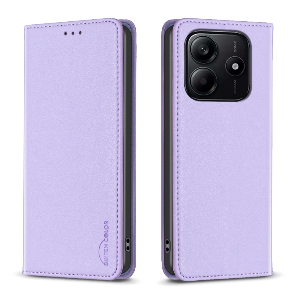 Θήκη Xiaomi Redmi Note 14 5G BINFEN COLOR Leather Wallet series 9 με βάση στήριξης Θήκη Xiaomi Redmi Note 14 5G BINFEN COLOR Leather Wallet series 9 με βάση στήριξης