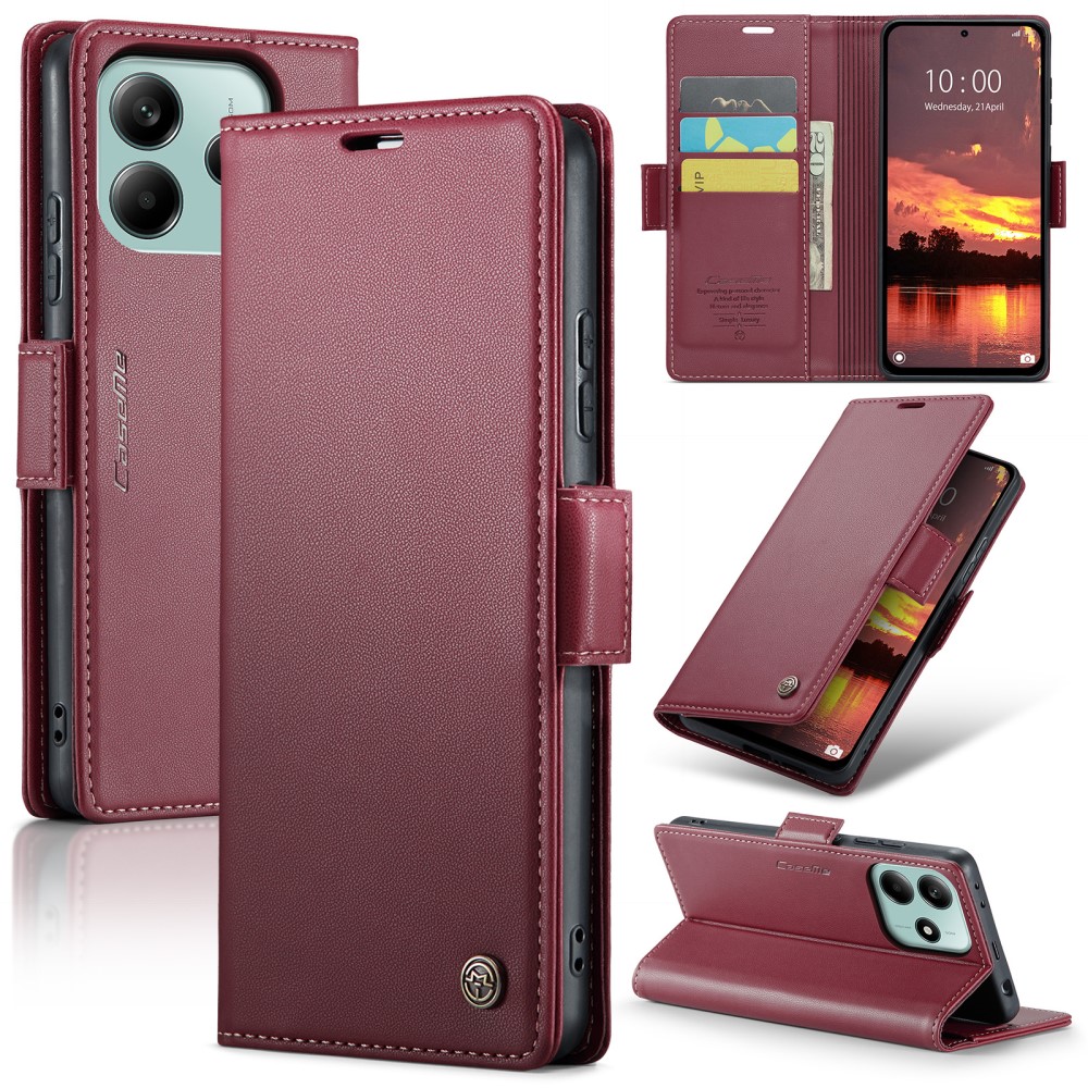 Θήκη Xiaomi Redmi Note 14 5G CASEME 023 Series Πορτοφόλι με βάση στήριξης Θήκη Xiaomi Redmi Note 14 5G CASEME 023 Series Πορτοφόλι με βάση στήριξης
