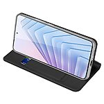 Θήκη Xiaomi Redmi Note 14 5G DUX DUCIS Skin Pro Series με βάση στήριξης, υποδοχή καρτών και μαγνητικό κούμπωμα Flip Wallet από συνθετικό δέρμα και TPU μαύρο - Image 5