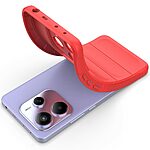 Θήκη Xiaomi Redmi Note 14 5G Mad Mask Rugged Armor από σκληρό Premium TPU κόκκινο - Image 5