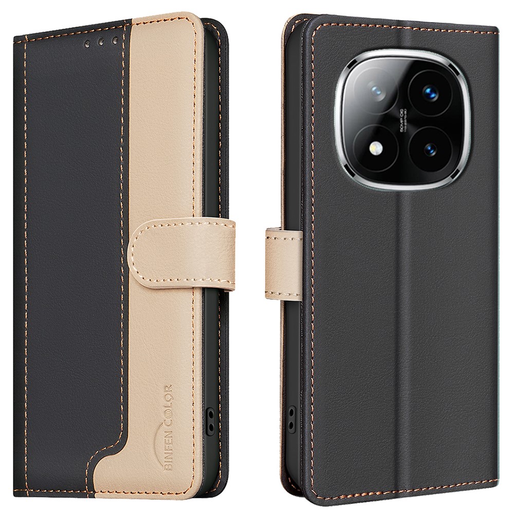 Θήκη Xiaomi Redmi Note 14 Pro 4G BINFEN COLOR Leather Wallet Double Stitching Lines series 13 με βάση στήριξης Θήκη Xiaomi Redmi Note 14 Pro 4G BINFEN COLOR Leather Wallet Double Stitching Lines series 13 με βάση στήριξης
