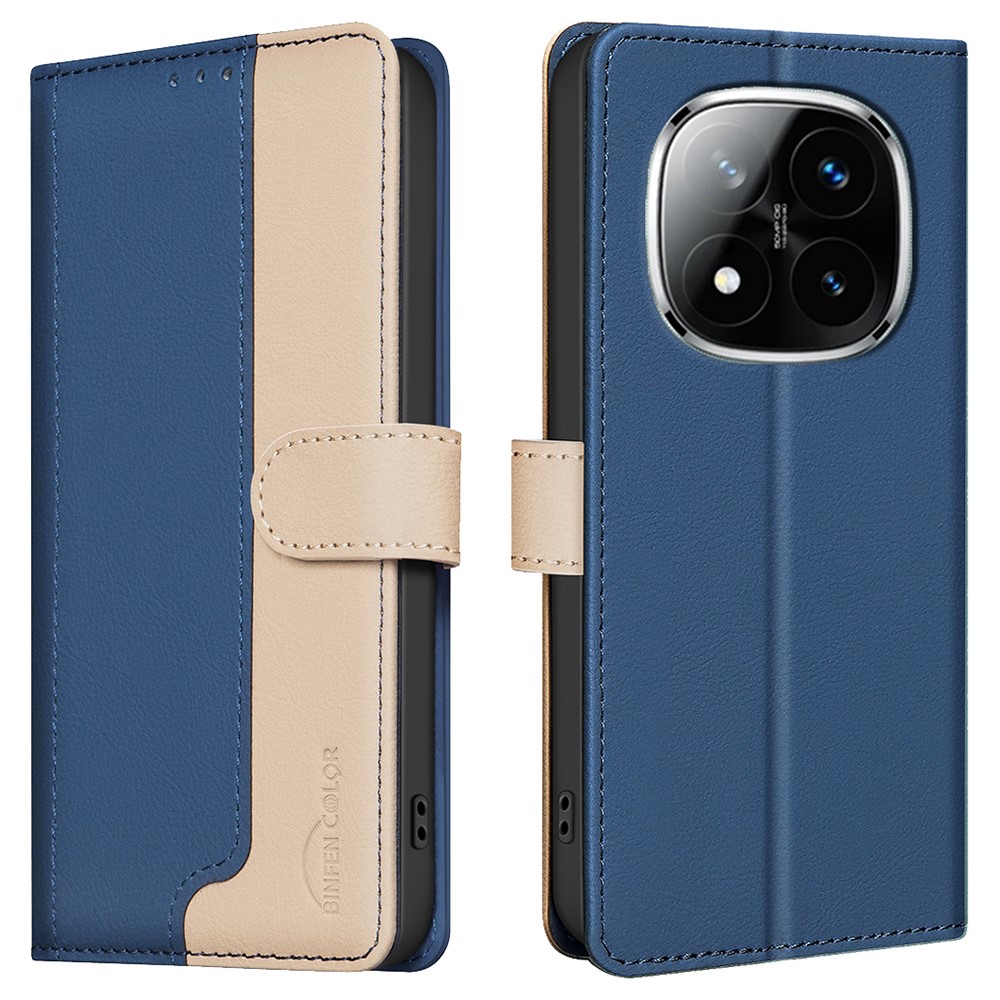 Θήκη Xiaomi Redmi Note 14 Pro 4G BINFEN COLOR Leather Wallet Double Stitching Lines series 13 με βάση στήριξης Θήκη Xiaomi Redmi Note 14 Pro 4G BINFEN COLOR Leather Wallet Double Stitching Lines series 13 με βάση στήριξης