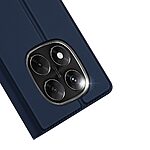 Θήκη Xiaomi Redmi Note 14 Pro 4G DUX DUCIS Skin Pro Series με βάση στήριξης, υποδοχή καρτών και μαγνητικό κούμπωμα Flip Wallet από συνθετικό δέρμα και TPU μπλε - Image 3