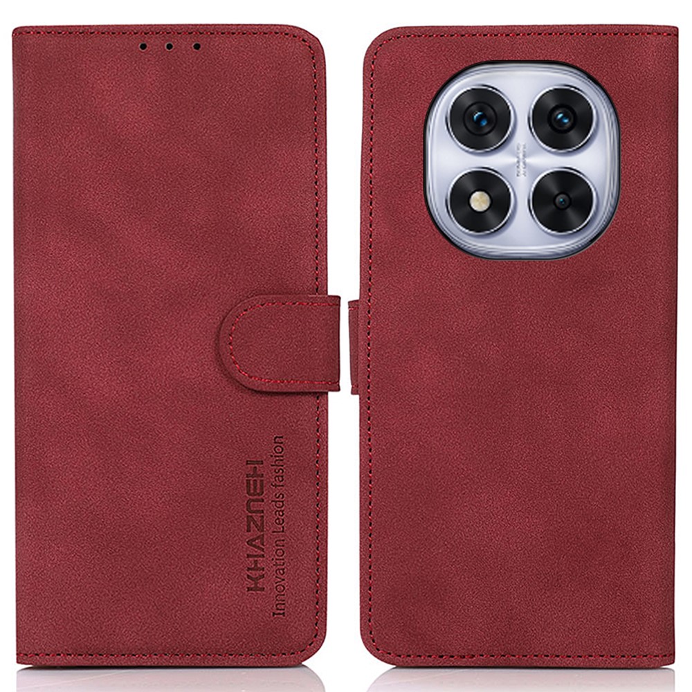 Θήκη Xiaomi Redmi Note 14 Pro 4G KHAZNEH Litchi Skin Texture Leather με βάση στήριξης Θήκη Xiaomi Redmi Note 14 Pro 4G KHAZNEH Litchi Skin Texture Leather με βάση στήριξης