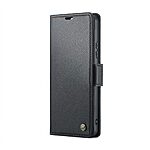 υποδοχές καρτών και μαγνητικό κούμπωμα από συνθετικό δέρμα και TPU μαύρο