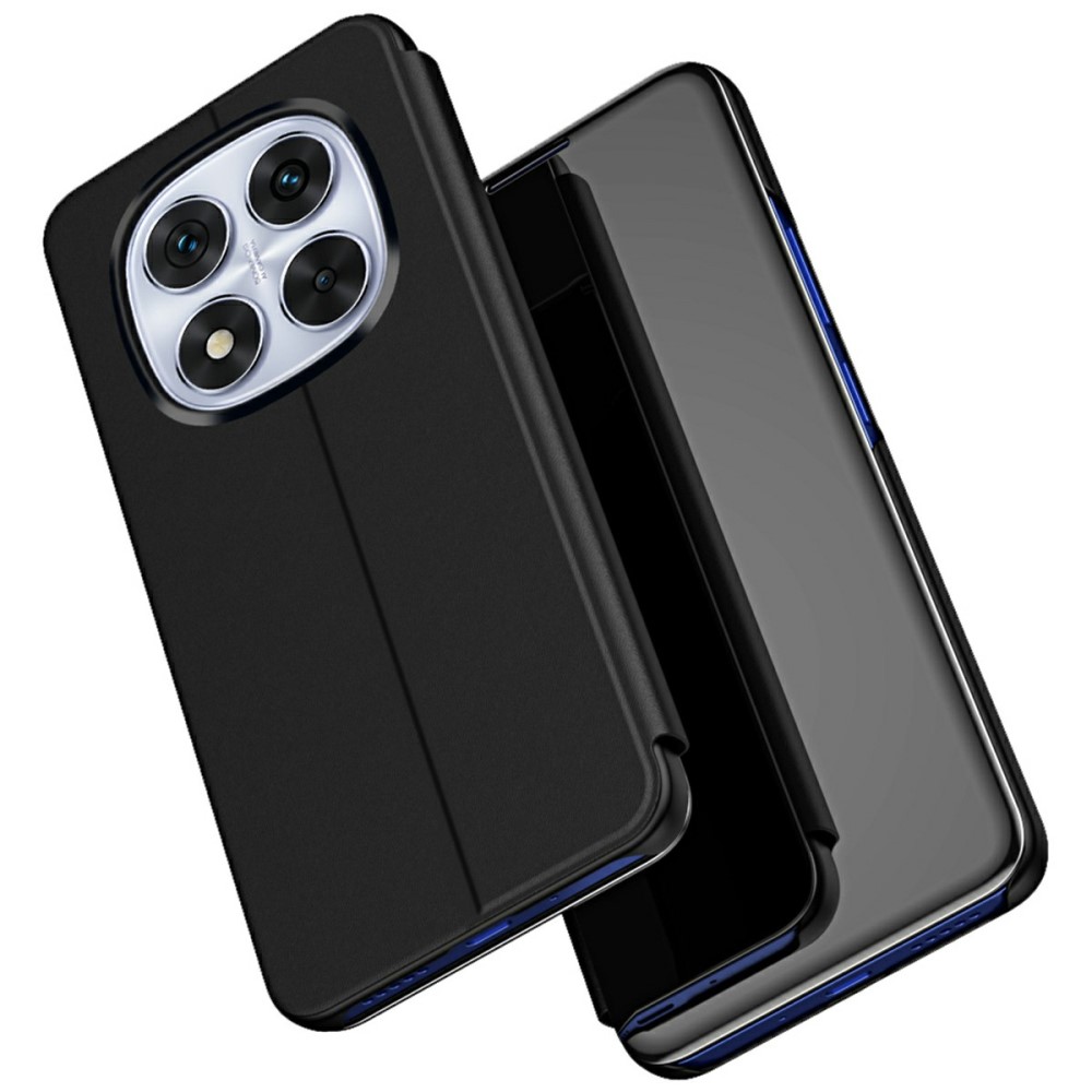 Θήκη Xiaomi Redmi Note 14 Pro 5G / Poco X7 5G OEM Mirror Surface View New Edition Stand Case Cover Flip Window μαύρο Θήκη Xiaomi Redmi Note 14 Pro 5G / Poco X7 5G OEM Mirror Surface View New Edition Stand Case Cover Flip Window μαύρο