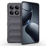 Θήκη Xiaomi Redmi Note 14 Pro 5G / Poco X7 5G Mad Mask Rugged Armor από σκληρό Premium TPU γκρι σκούρο