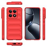 Θήκη Xiaomi Redmi Note 14 Pro 5G / Poco X7 5G Mad Mask Rugged Armor από σκληρό Premium TPU κόκκινο - Image 5