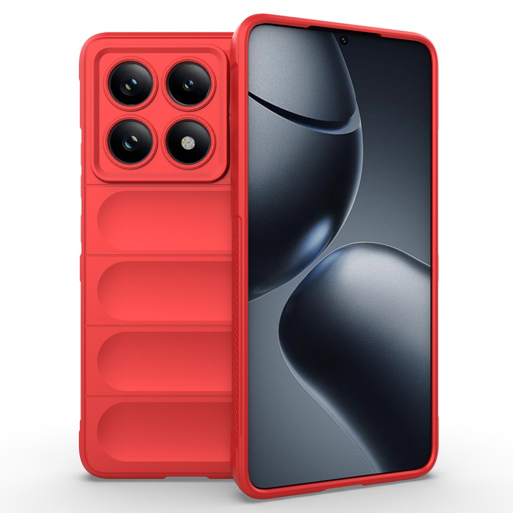 Θήκη Xiaomi Redmi Note 14 Pro 5G / Poco X7 5G Mad Mask Rugged Armor από σκληρό Premium TPU κόκκινο Θήκη Xiaomi Redmi Note 14 Pro 5G / Poco X7 5G Mad Mask Rugged Armor από σκληρό Premium TPU κόκκινο