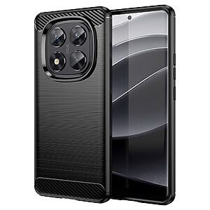 Θήκη Xiaomi Redmi Note 14 Pro 5G / Poco X7 5G Mad Mask Brushed TPU Carbon Πλάτη μαύρο