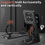 συμβατό με ασύρματη φόρτιση Magsafe και Βάση στήριξης TPU μαύρο