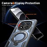 Θήκη Xiaomi Redmi Note 14 Pro 5G / Poco X7 5G Mad Mask Πλάτη Military Protection με Μαγνητικό δαχτυλίδι ,συμβατό με ασύρματη φόρτιση Magsafe και Βάση στήριξης TPU μπλε - Image 5