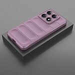 Θήκη Xiaomi Redmi Note 14 Pro 5G / Poco X7 5G Mad Mask Rugged Armor από σκληρό Premium TPU μωβ ανοιχτό - Image 3