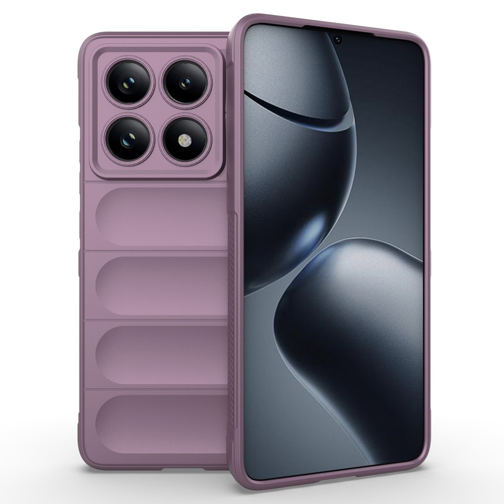 Θήκη Xiaomi Redmi Note 14 Pro 5G / Poco X7 5G Mad Mask Rugged Armor από σκληρό Premium TPU μωβ ανοιχτό Θήκη Xiaomi Redmi Note 14 Pro 5G / Poco X7 5G Mad Mask Rugged Armor από σκληρό Premium TPU μωβ ανοιχτό