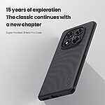 Θήκη Xiaomi Redmi Note 14 Pro 5G / Poco X7 5G NiLLkin Super Frosted Shield Pro Series Πλάτη από Premium σκληρό TPU μπλε - Image 5