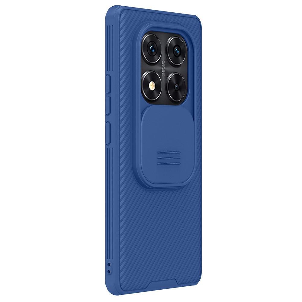 Θήκη Xiaomi Redmi Note 14 Pro 5G / Poco X7 5G NiLLkin Camshield Texture Pro Series Πλάτη με προστασία για την κάμερα από σκλήρό Premium TPU μπλε Θήκη Xiaomi Redmi Note 14 Pro 5G / Poco X7 5G NiLLkin Camshield Texture Pro Series Πλάτη με προστασία για την κάμερα από σκλήρό Premium TPU μπλε