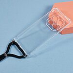 Θήκη Xiaomi Redmi Note 14 Pro 5G / Poco X7 5G OEM Silicone Sockproof Transparent πλάτη με κορδόνι από αντικραδασμικό TPU - Image 2