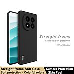 Θήκη Xiaomi Redmi Note 14 Pro Plus 5G IMAK UC-4 Series Soft Ultra Slim TPU πλάτη μαύρο - Image 2