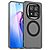 Θήκη Xiaomi Redmi Note 14 Pro Plus 5G Mad Mask Magnetic Candy Series Matte Hybrid συμβατό με MagSafe φορτιστή Transparent Πλάτη TPU μαύρο