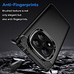 Θήκη Xiaomi Redmi Note 14 Pro Plus 5G Mad Mask Brushed TPU Carbon Πλάτη μαύρο - Image 4