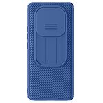 Θήκη Xiaomi Redmi Note 14 Pro Plus 5G NiLLkin Camshield Texture Pro Series Πλάτη με προστασία για την κάμερα από σκλήρό Premium TPU μπλε - Image 2