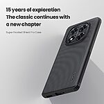 Θήκη Xiaomi Redmi Note 14 Pro Plus 5G NiLLkin Super Frosted Shield Pro Series Πλάτη από Premium σκληρό TPU μπλε - Image 4