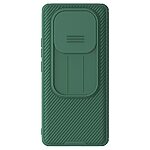 Θήκη Xiaomi Redmi Note 14 Pro Plus 5G NiLLkin Camshield Texture Pro Series Πλάτη με προστασία για την κάμερα από σκλήρό Premium TPU πράσινο - Image 2