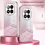 Θήκη Xiaomi Redmi Note 14 Pro Plus 5G OEM πλάτη με διακριτικό γκλίτερ V2 από αντικραδασμικό Premium TPU ασημί - Image 2