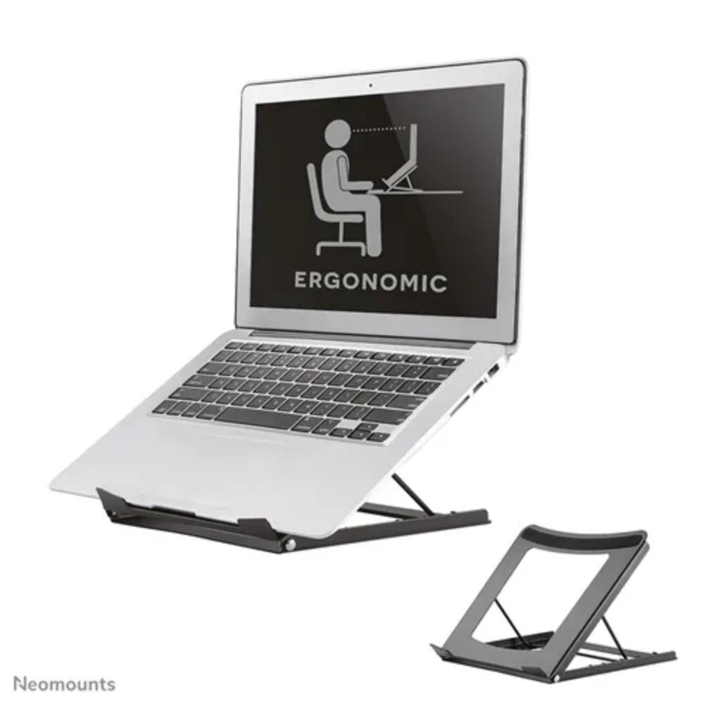 0065148_0 Neomounts Foldable Laptop Stand 10''-16'' (NEONSLS075BLACK) - Image 1