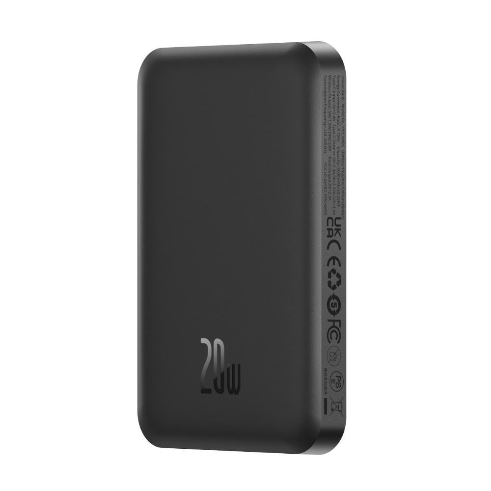0065603_0 Baseus Magnetic Mini Powerbank 5000mAh 20W (black) (P10022107113-00) (BASP10022107113-00) - Image 1
