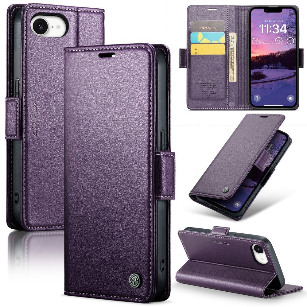 Θήκη iPhone 16e CASEME 023 Series Πορτοφόλι με βάση στήριξης Θήκη iPhone 16e CASEME 023 Series Πορτοφόλι με βάση στήριξης