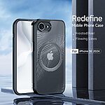 Θήκη iPhone 16e DUX DUCIS Aimo Series συμβατό με MagSafe φορτιστή - Ανθεκτική στις Πτώσεις μαύρο - Image 3