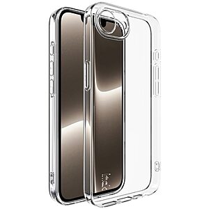 Θήκη iPhone 16e IMAK UX-5 Series Soft TPU πλάτη διάφανη