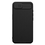 Θήκη iPhone 16e NiLLkin Camshield Pro Series Πλάτη με προστασία για την κάμερα από σκλήρό Premium TPU μαύρο