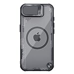 Θήκη iPhone 16e NiLLkin Camshield Iceblade Prop Magnetic Series με προστασία για την κάμερα και βάση στήριξης MagSafe από σκλήρό Premium TPU μαύρο - Image 2