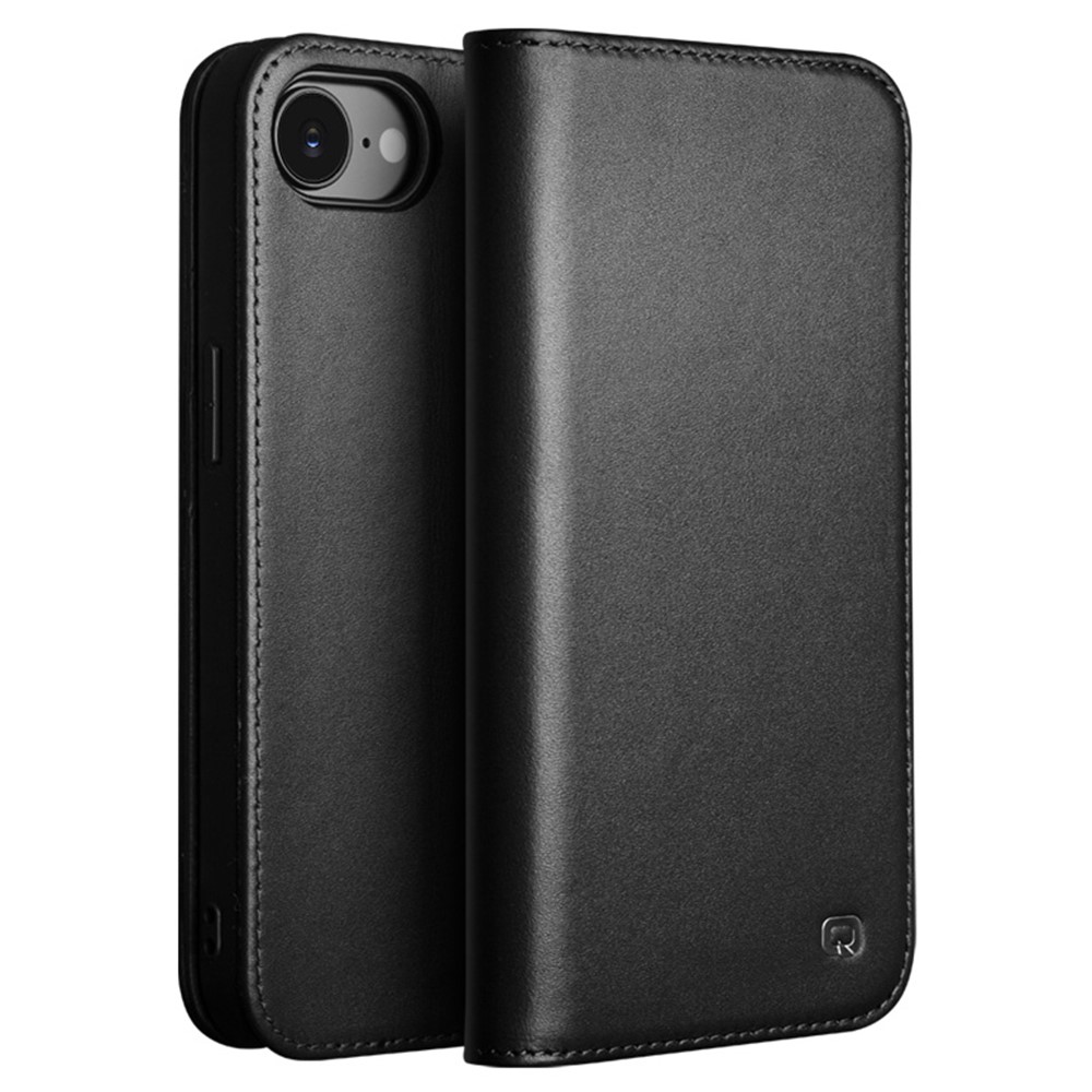 Θήκη iPhone 16e QIALINO book v2 από Premium αυθεντικό δέρμα Genuine Cowhide μαύρο Θήκη iPhone 16e QIALINO book v2 από Premium αυθεντικό δέρμα Genuine Cowhide μαύρο