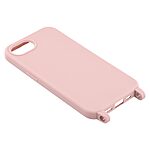 Θήκη iPhone 16e OEM Soft Silicone Sockproof v2 πλάτη με κορδόνι από αντικραδασμικό TPU ροζ - Image 4