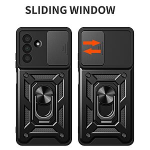 Kickstand και Βάση στήριξης από σκλήρό Premium TPU κόκκινο